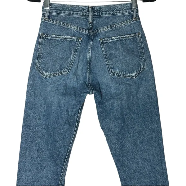 Agolde Jamie High Rise Classic Jeans Blithe Size 23 - Image 8