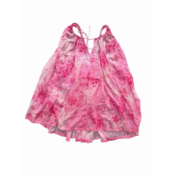 Free People Intimately Dress Medium Sweet & Sour Mini Slip Floral Pink #HHH7-1 - Image 3