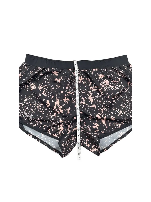 Under Armour HeatGear Dark Gray Pink Running Shorts LG - Image 6