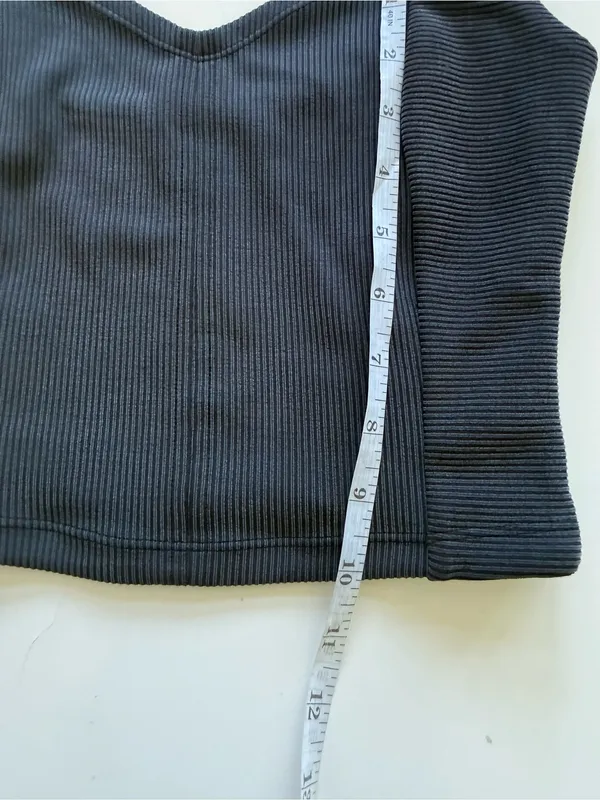 lululemon Ribbed Softstream Sweetheart Tank Top Size XS - Image 8