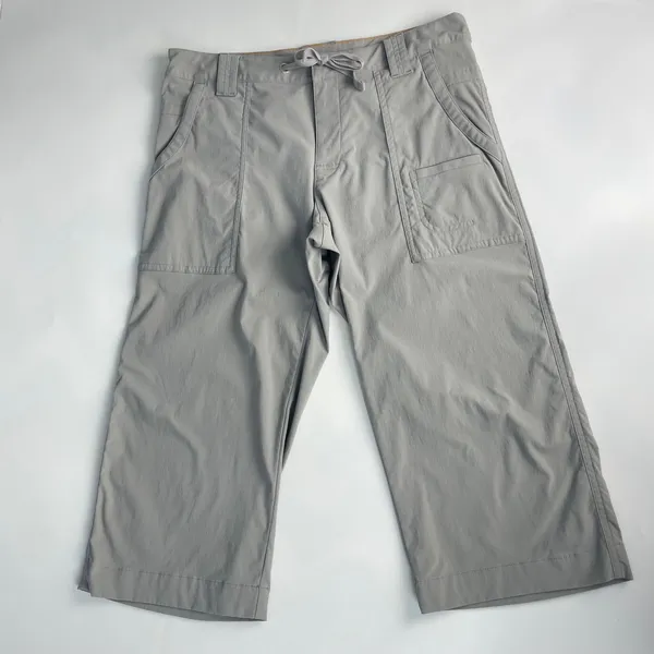 Lucy Capri Pants Athletic‎ Stretch Nylon Gray Women Size XS Cropped Pockets - Image 11