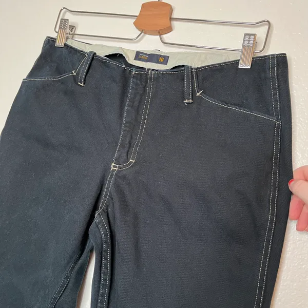 J. Crew dark Wash vintage straight leg jeans size 10 - Image 10