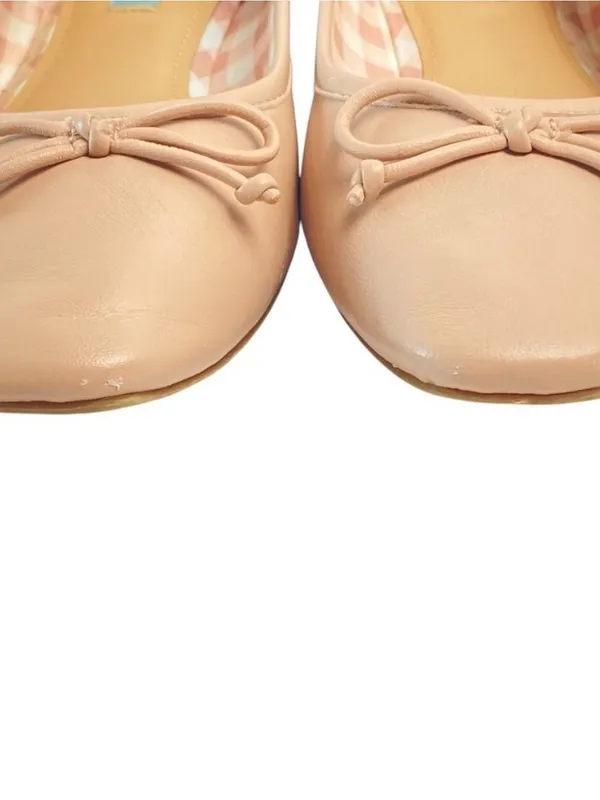 Draper James Women's Ballet Flats in Blush Pink with Bow - Image 4