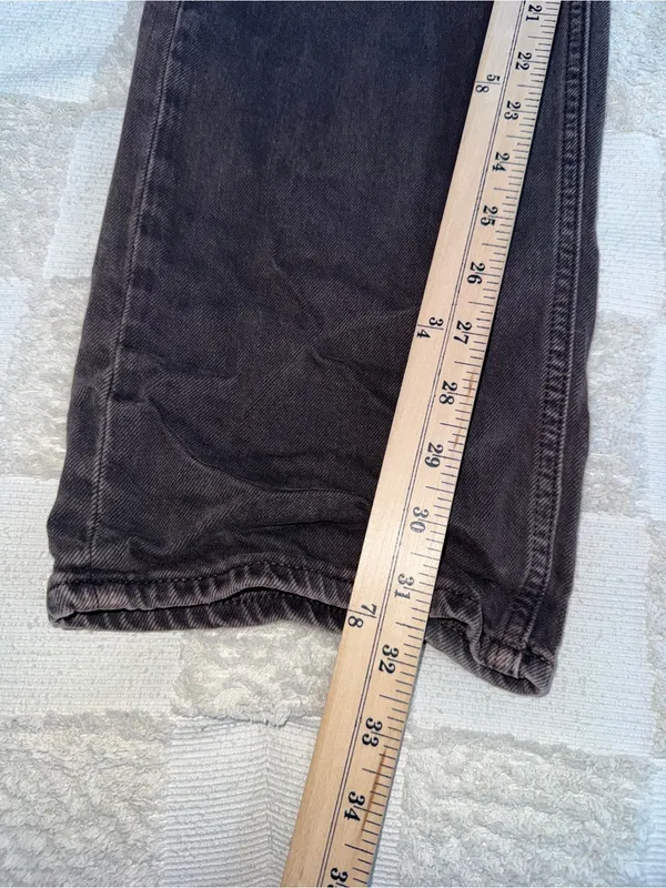 Gap‎ Dark Brown 90s Loose Mid Rise 29/8T - Image 2