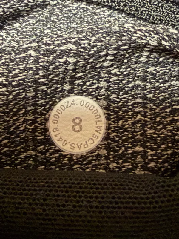 Lululemon Speed Up Tight 28" Full-On Luxtreme Women 8 Legging Heather Black Knit - Image 10