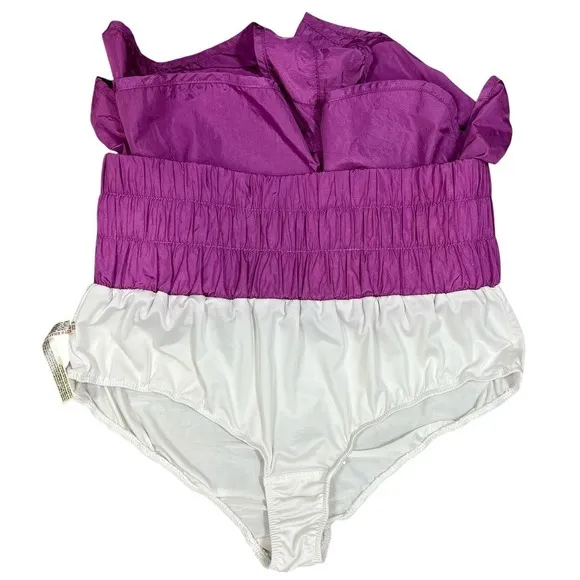 Free People FP Movement Way Home Shorts Large Violet Pink Athletic Lined Running - Image 4