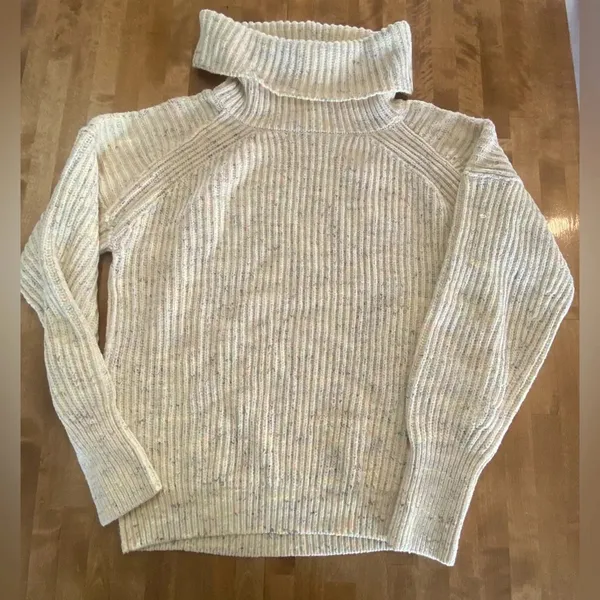 FREE PEOPLE Leo Tunic Sweater XS‎ $168 Retail Oversized Yellow Multicolored NWOT - Image 7
