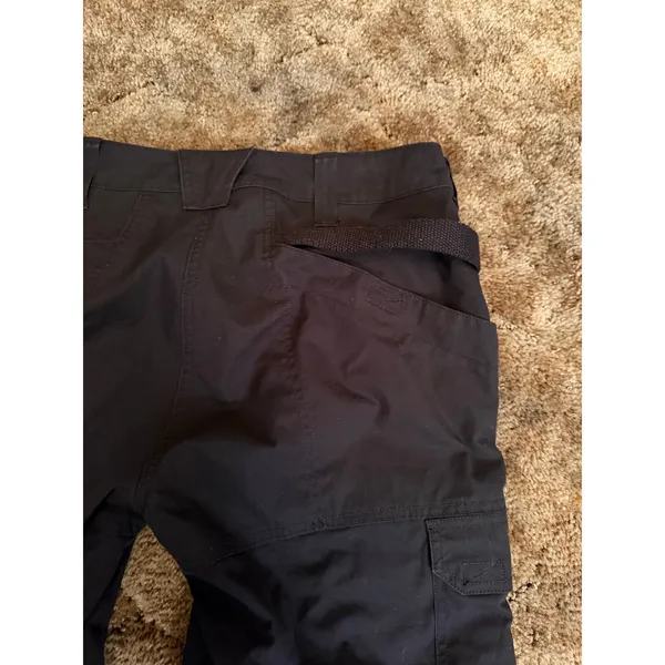 5.11 Tactical Utility Cargo Pants Black Rugged Work Wear Gorpcore Rip Stop - Image 6