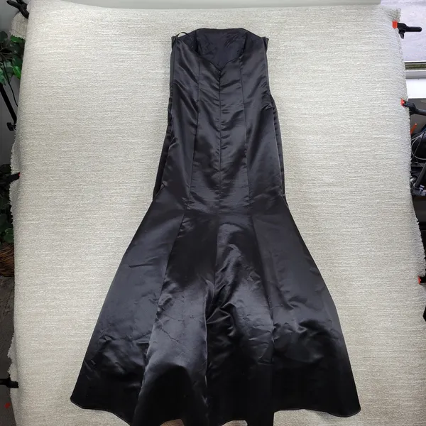 VTG Gunne Sax Jessica McClintock Gown 5/6 Black‎ Pink Satin Fairy Formal Dress - Image 10