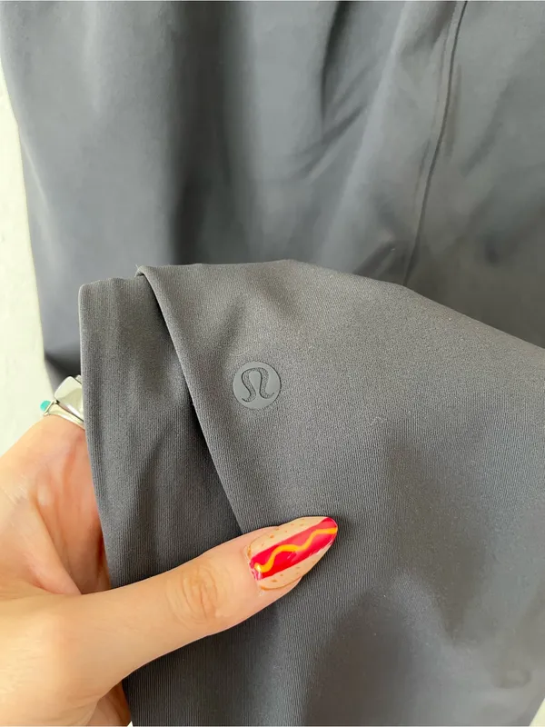Lululemon On the Fly Athletic Athleisure Pants Joggers Dark Shadow Grey Size 8 - Image 5