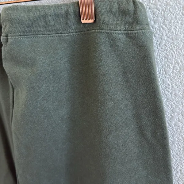 Vintage GAP Stretch Green Lounge Pants Cozy Pant Green Elastic Waist Pull On M - Image 7