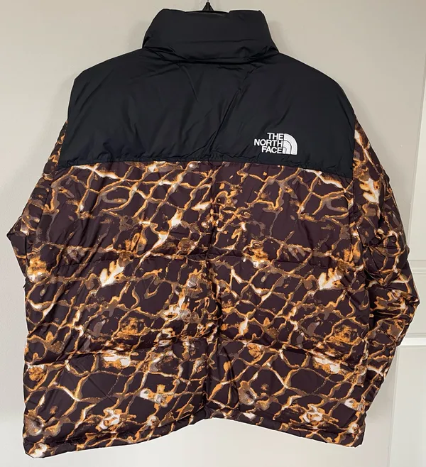 NWT The North Face Men’s Nuptse Puffer Down Jacket 96 Retro Coal Thunder Size XL - Image 2