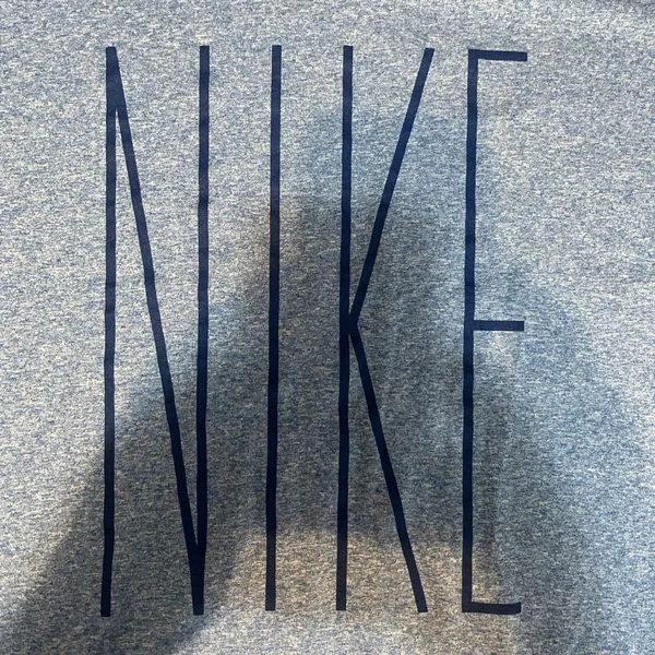 Nike Dri-Fit T-Shirt Woman Large Blue Short Sleeve Round Neck Top Relaxed Fit - Image 5