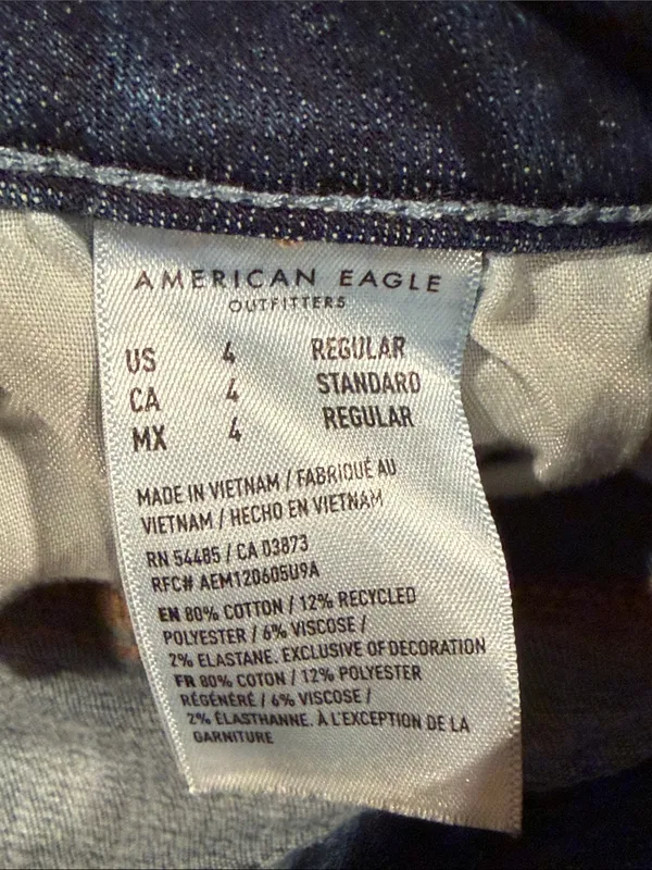 American Eagle curvy super high Rise Flare Jeans 4 - Image 6