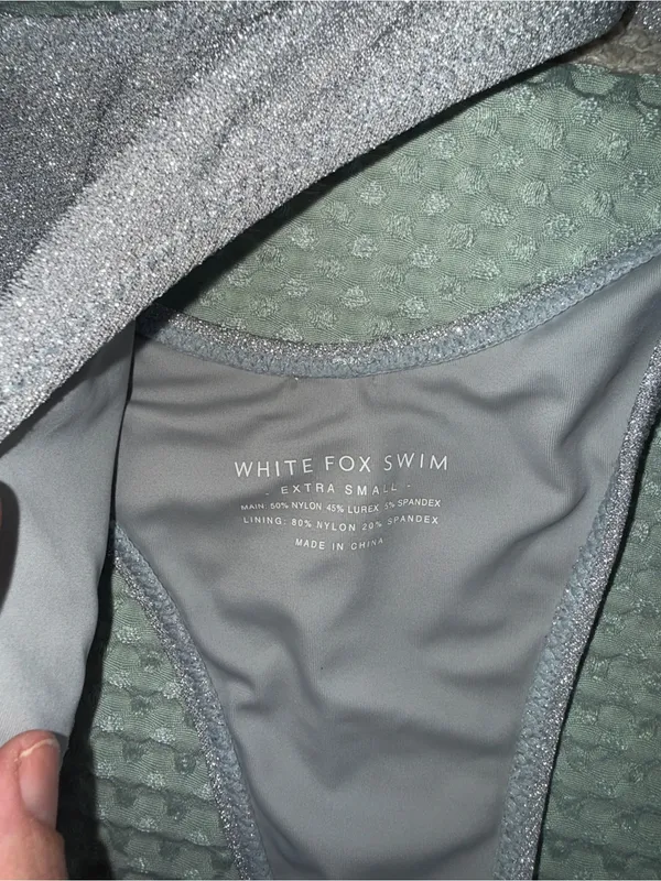 NWOT White Fox‎ Swim Explorer One Piece XS - Image 2