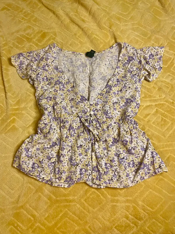Floral Crop Top - Image 5