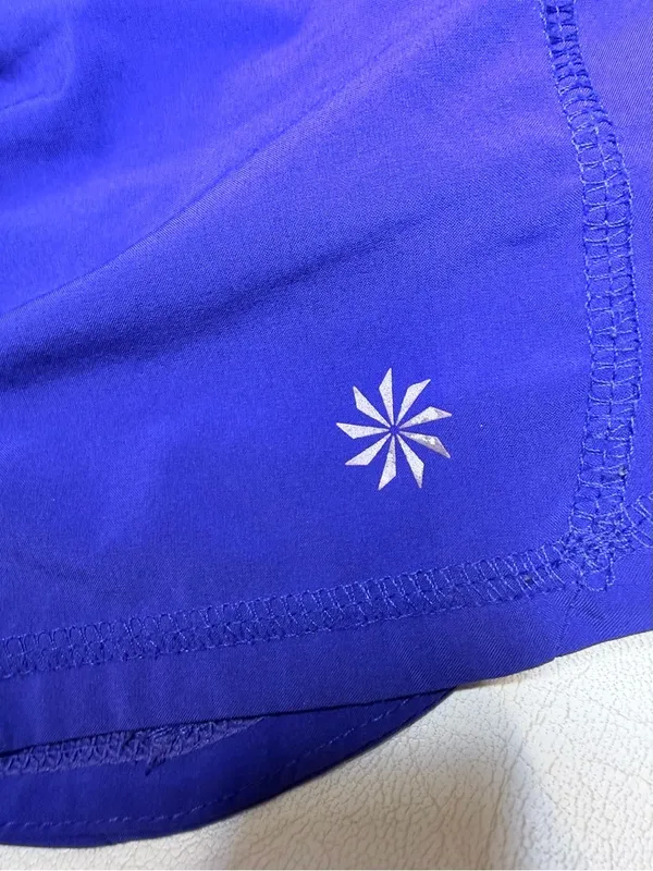 Atheta Women’s Royal Blue Performance Running Shorts - Image 3
