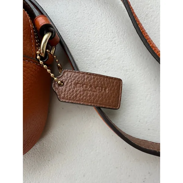 NWT Coach Stripe CH308 Mini Jamie Embossed Pebble Leather Crossbody Camera Bag - Image 5