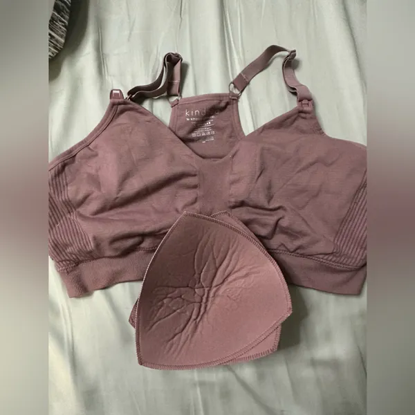 Kindred kindred bravely nursing bras Large Regular Racerback Pumping and Nursing Purple - Image 8