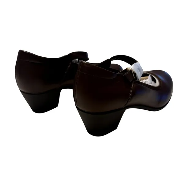 Dream Paris Ascenelle Arch Support Mary Jane Pumps in Brown, Size 8 - Image 4