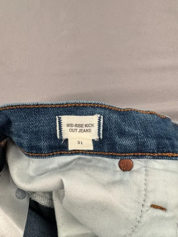 Madewell | 31 | Mid Rise Kickout Jeans - Image 7