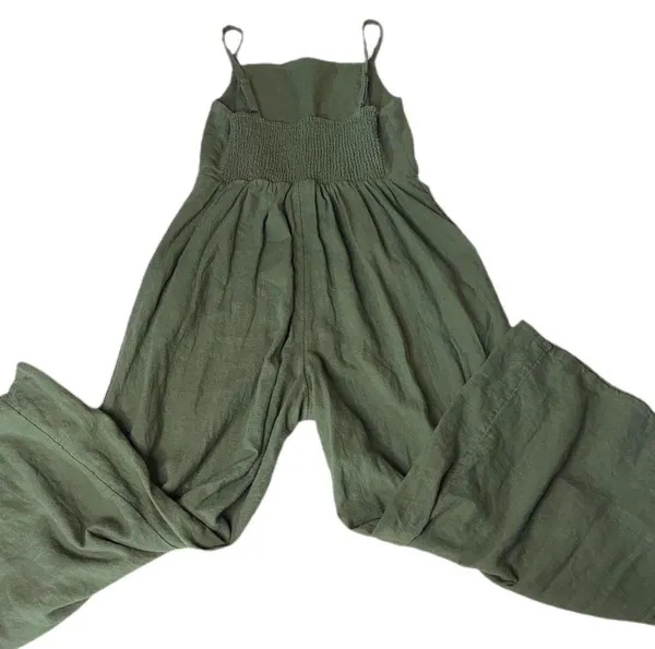 Old Navy linen/rayon blend jumpsuit - Image 3