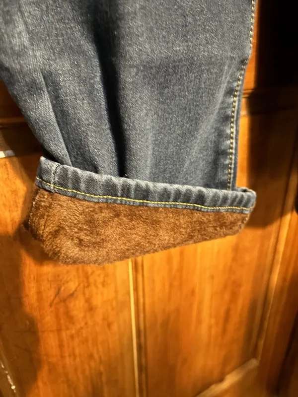 Men’s lined jeans Blue Size 36x30 - Image 3