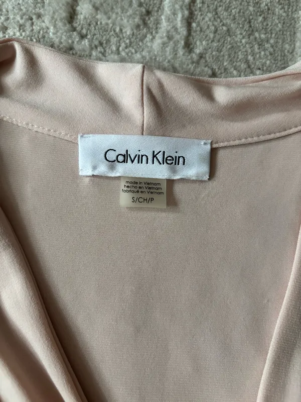 Calvin Klein Pink Blouse Sleeveless - Image 2