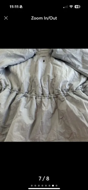 Free People Movement Billie Boxy Insulated Lightweight Hooded Jacket. Size M/L - Image 6