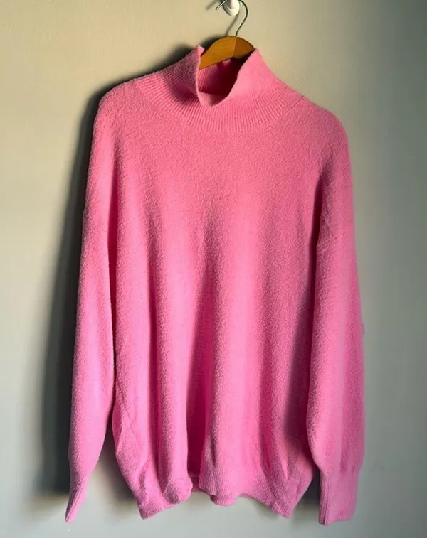 Aritzia Wilfred Free Hush Knit Turtleneck Sweater Pullover Large - Image 3