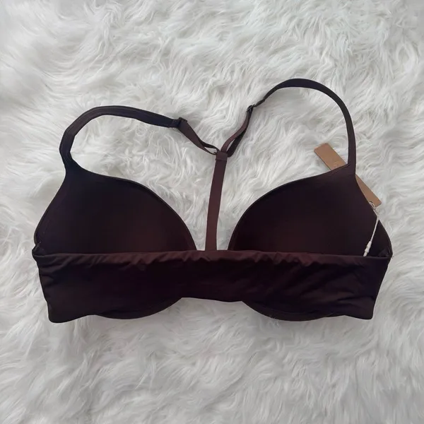 Skims Ultimate Front Close Pushup Bra Cocoa Size 36C - Image 4