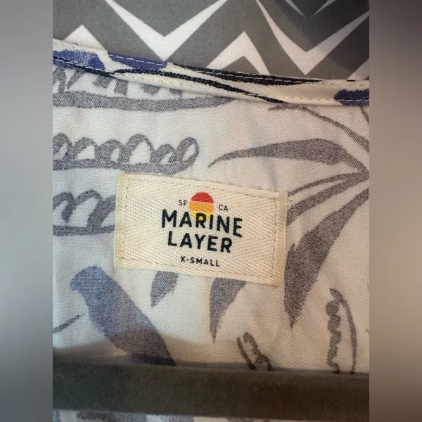 Marine Layer | Camila Mini Dress, Size XS - Image 7