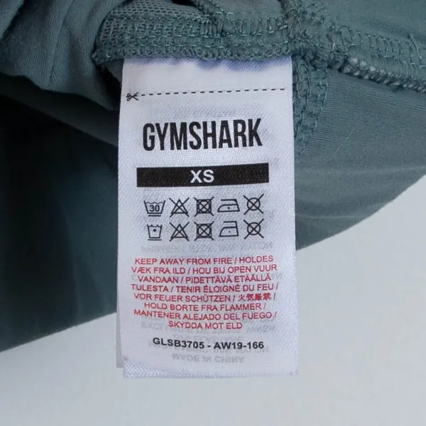 Gymshark Captivate Sports Bra Turquoise‎ Size XS - Image 3