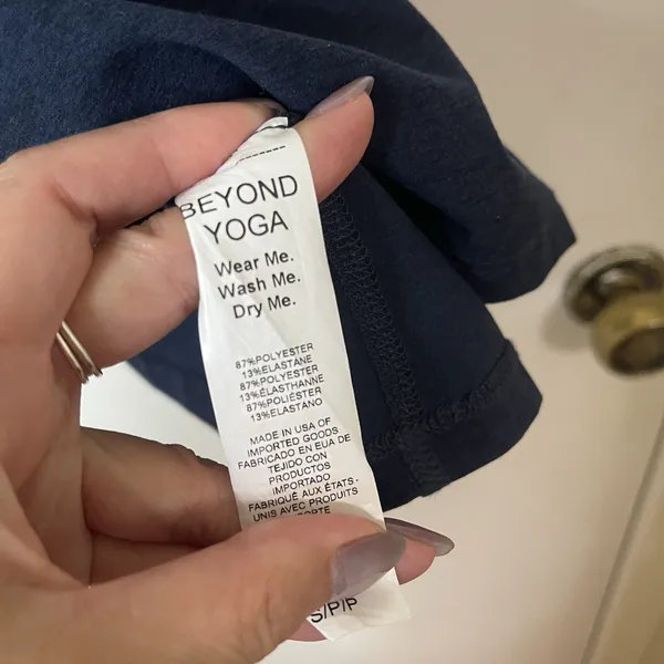 Beyond Yoga Spacedye Outlines Dress in Navy White size small - Image 6