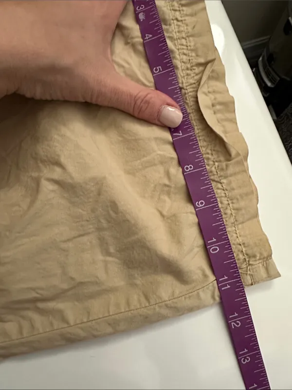 Aerie Khaki Cargo Pants - Wide Leg Utility Style - Image 12