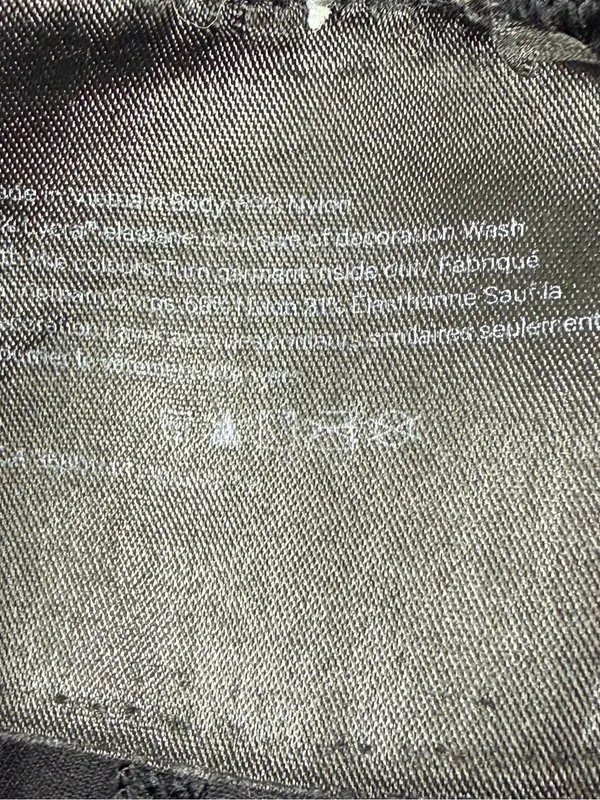 Lululemon Wunder Under High Rise 28 Logo Flourish Foil Leggings Black Size 4 - Image 6