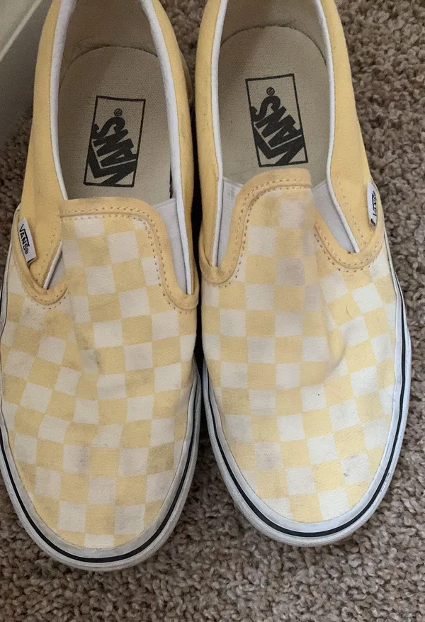 Vans Yellow Checkered - Image 2