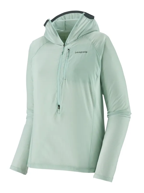 Patagonia Women’s Airshed Pro Pullover Jacket Super Lightweight in Wispy Green L - Image 5