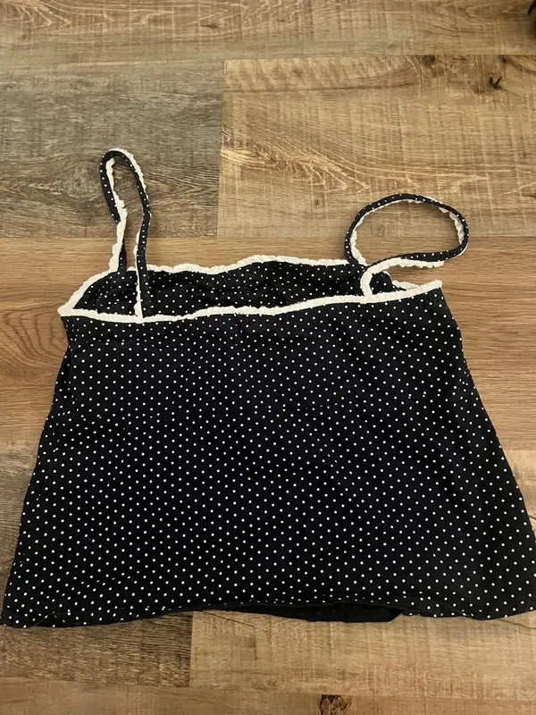 Brandy Melville Polka Dot Top - Image 3