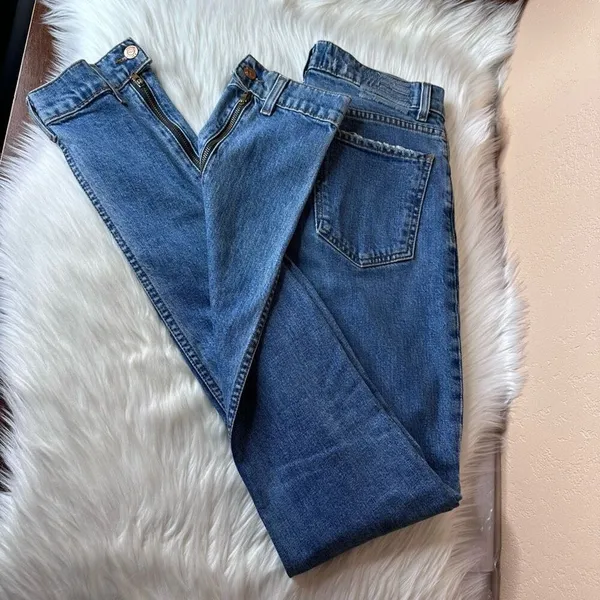 Revice Denim Farrah Medium Wash Jeans Size 28 - Image 3