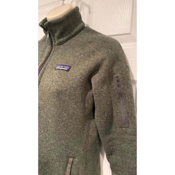 Patagonia Better Sweater Jacket XS Olive Green Full Zip Fleece 25542 Gorpcore - Image 4