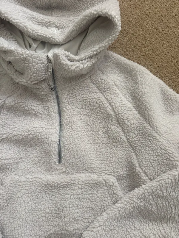 Lululemon Scuba Hoodie Half-Zip M/L Fleece - Image 2