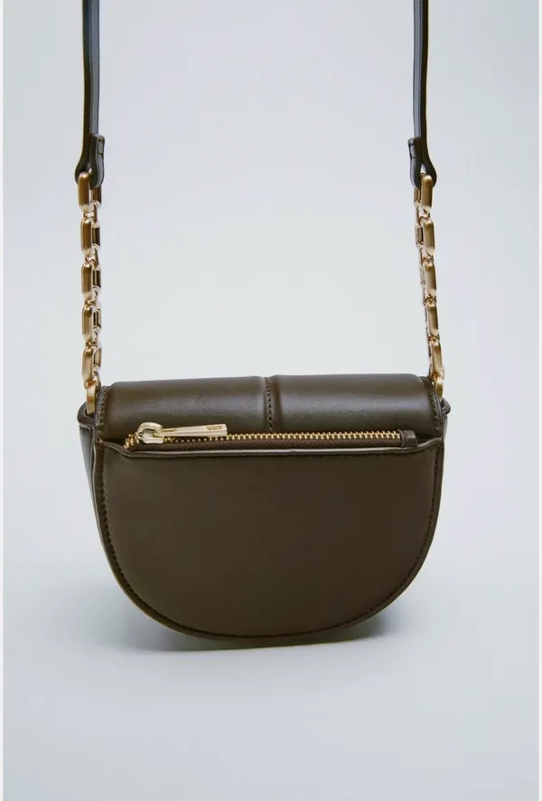 ZARA Leather Purse Crossbody - Image 3