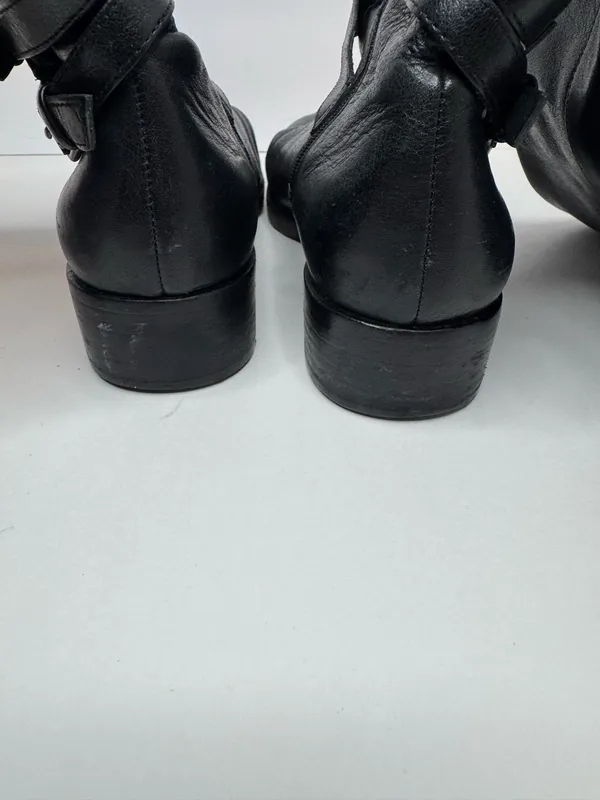 Via Spiga Black Leather Boots Womens Size 7.5M - Image 2