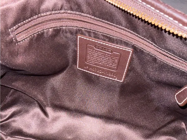 Vintage Coach Ergo Signature Jacquard Hobo shoulder bag - Image 10
