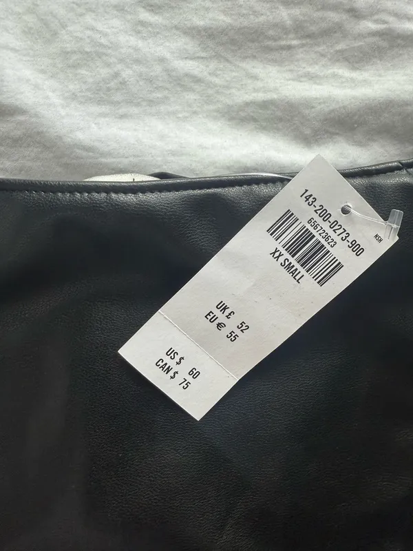 abercrombie leather skirt - Image 3