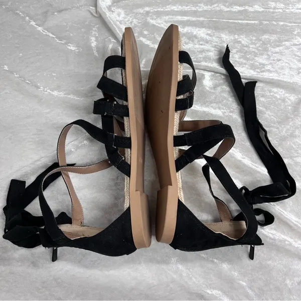 TORRID ANKLE WRAP ESPADRILLE SANDAL 8.5WW - Image 8