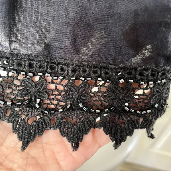 Free People embroidered beaded tank top - Image 6
