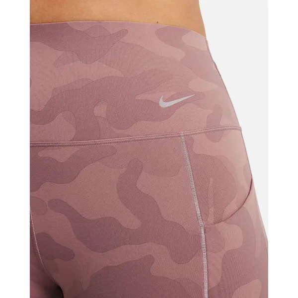 Nike Universa Women's High-Waisted 8" Camo Biker Shorts with Pockets XS - Image 5