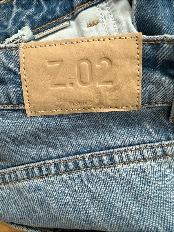Zara Blue Wide-Leg Women's Jeans - Image 4